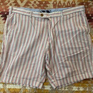 Brooks Brothers Red Fleece Seersucker Short Multistripe